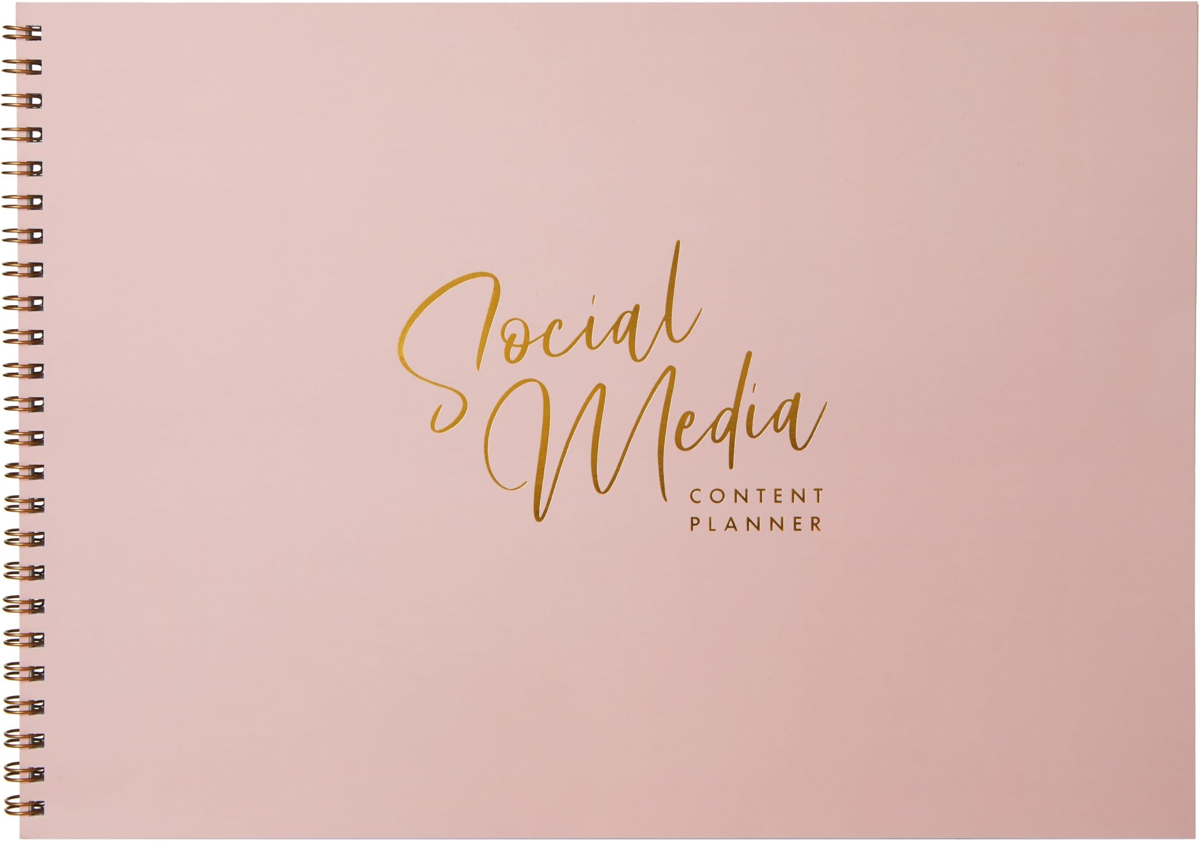Perfect Planner Company - Undated A4 Weekly Social Media Planner for Work Schedule - Insights for Marketers, Experts, Entrepreneurs - 100 Pages