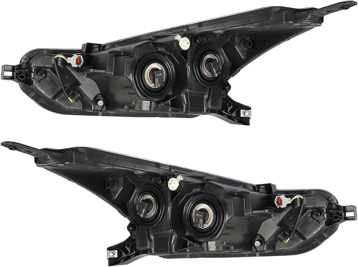 Driver & Passenger Side Headlight Assembly Replacement for V-ersa 2020 2021 Halogen Headlamps Left Right Headlamp Pair