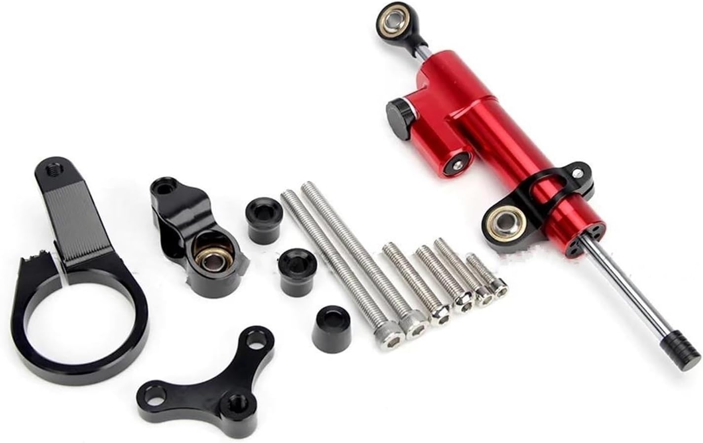 Motorcycle Steering Stabilizer Damper Bracket Mount For CBR650R For CBR 650R 650 R 2019-2022 2020 2021 Shock Absorber(Red-set)