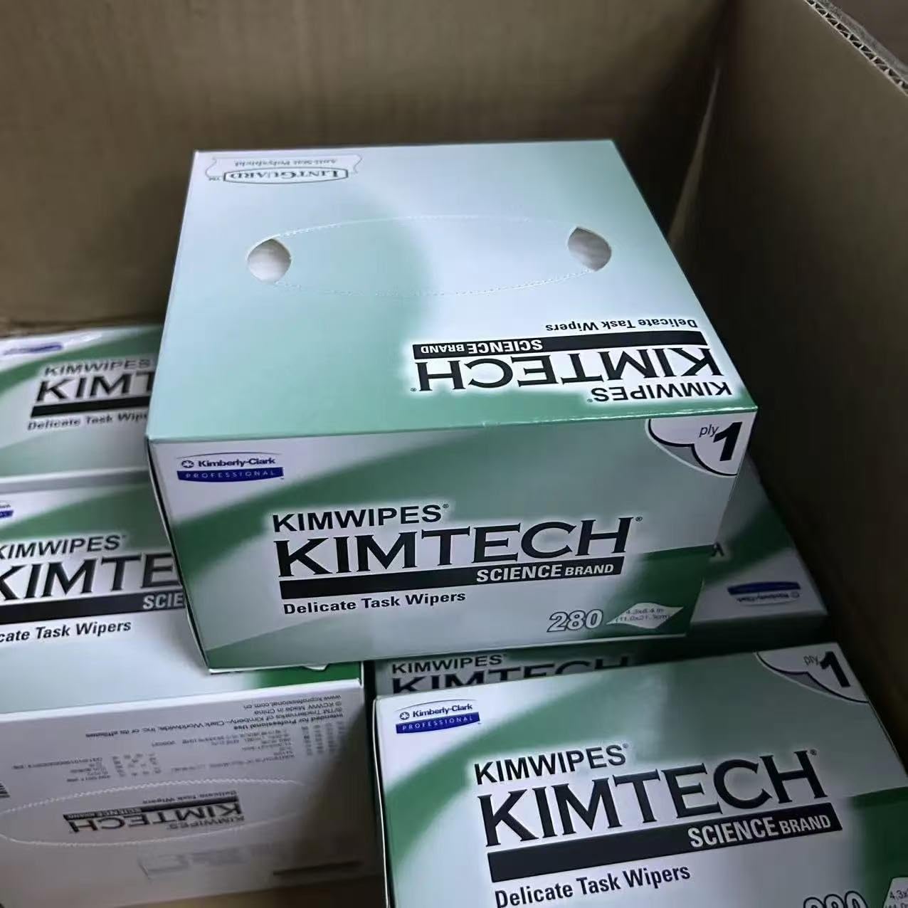 280PCS/Box Fiber Cleaning Paper Packages Wipes Optical Fiber Wiping Paper (10)