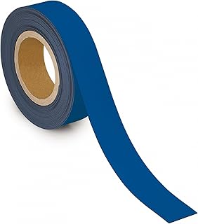 Maul Cinta magnética para etiquetado (10000 mm x 4 cm, 1 mm), color azul
