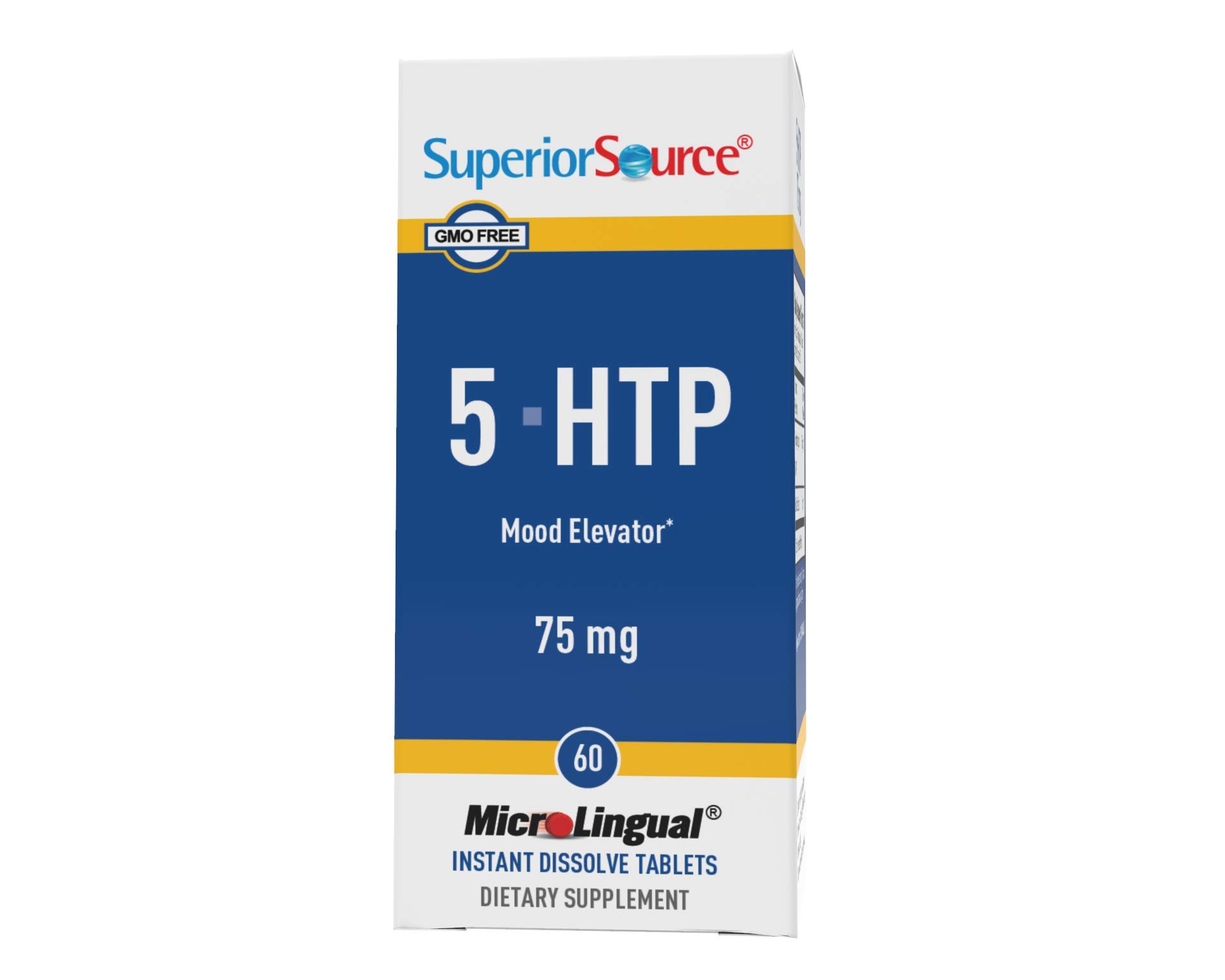 Amazon.com: Superior Source 5-HTP 75mg. (60 Tablets) : Health & Household