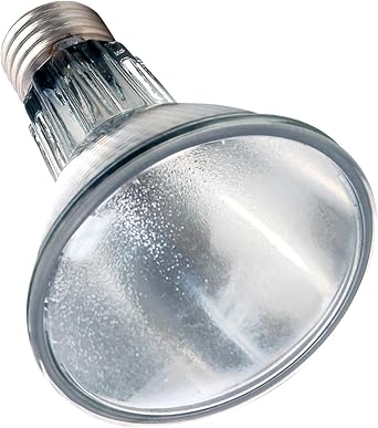 Arcadia Halogen Heat Lamp 35W Focused Beam Infrared & UVA Reptile Heat Lamp Bulb for Bearded Dragons, Tortoises, Turtle Tank and Terrariums, Long Lasting Easy to Use Indoor Heat Bulb for Reptiles