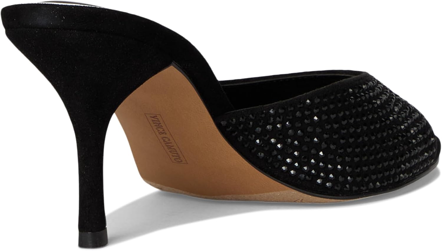 Vince Camuto Women's Prynn Embellished High Heel Mule Sandal Heeled - Image 5