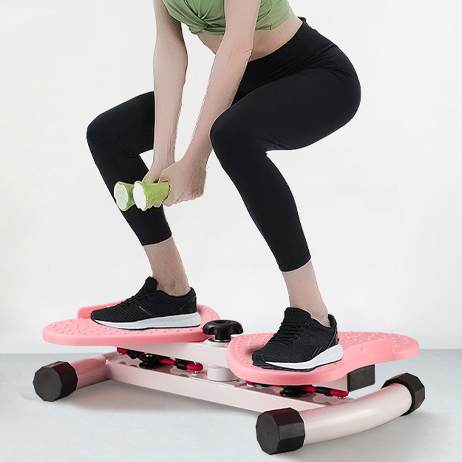 Antypoślizgowa deska skręcana, bezgłośne narzędzie fitness, obrotowa maszyna do ćwiczeń 30 x 30 cm o stabilnej konstrukcji, trenażer rdzenia i brzucha, domowa siłownia o stabilnej konstrukcji, sprzęt