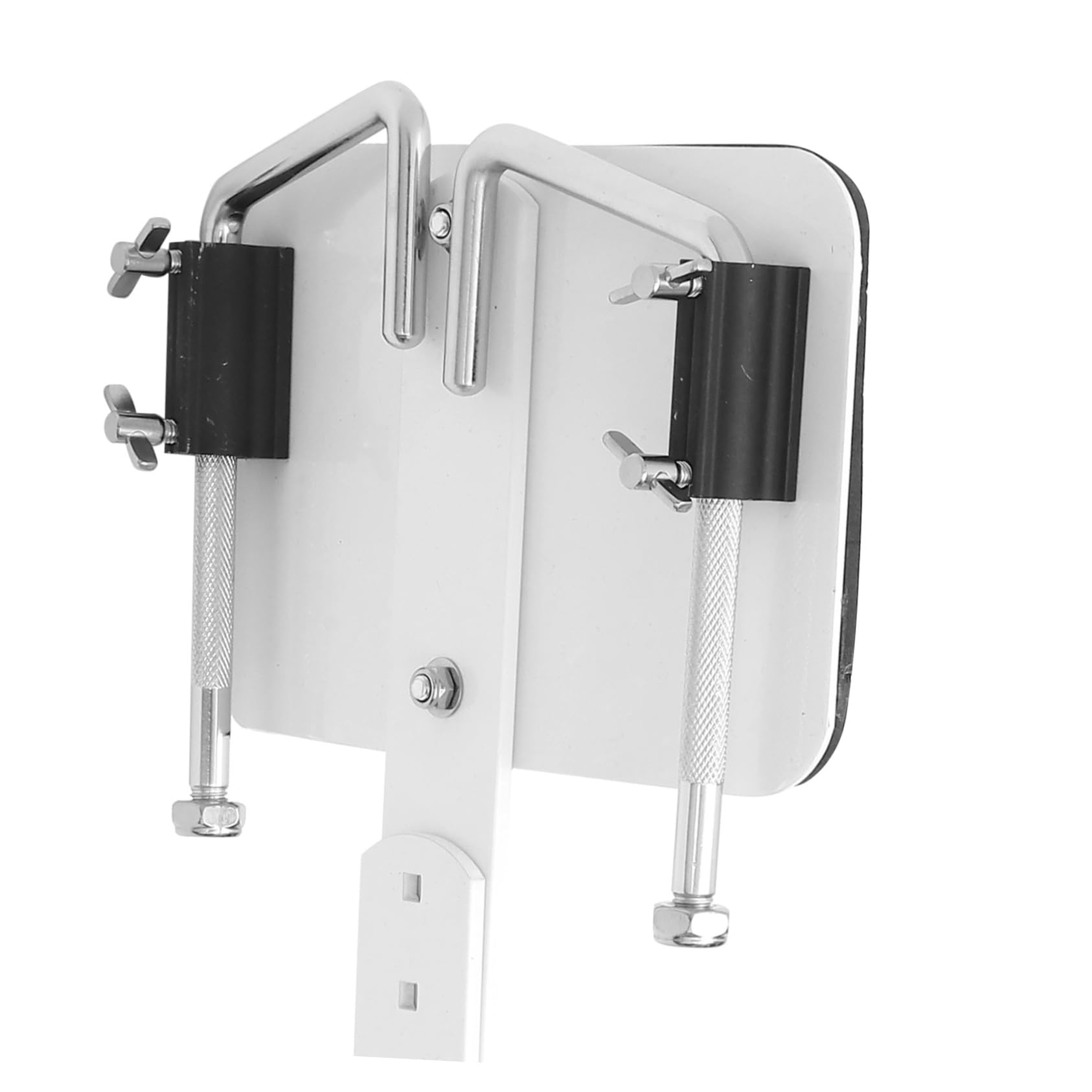 Yardwe Verstellbarer Snare Drum Holder Leicht und Einfach zu Montieren mit Schultergurt aus Aluminiumlegierung und Praktisches Zubehör für Snare Drums für Trommel Groß