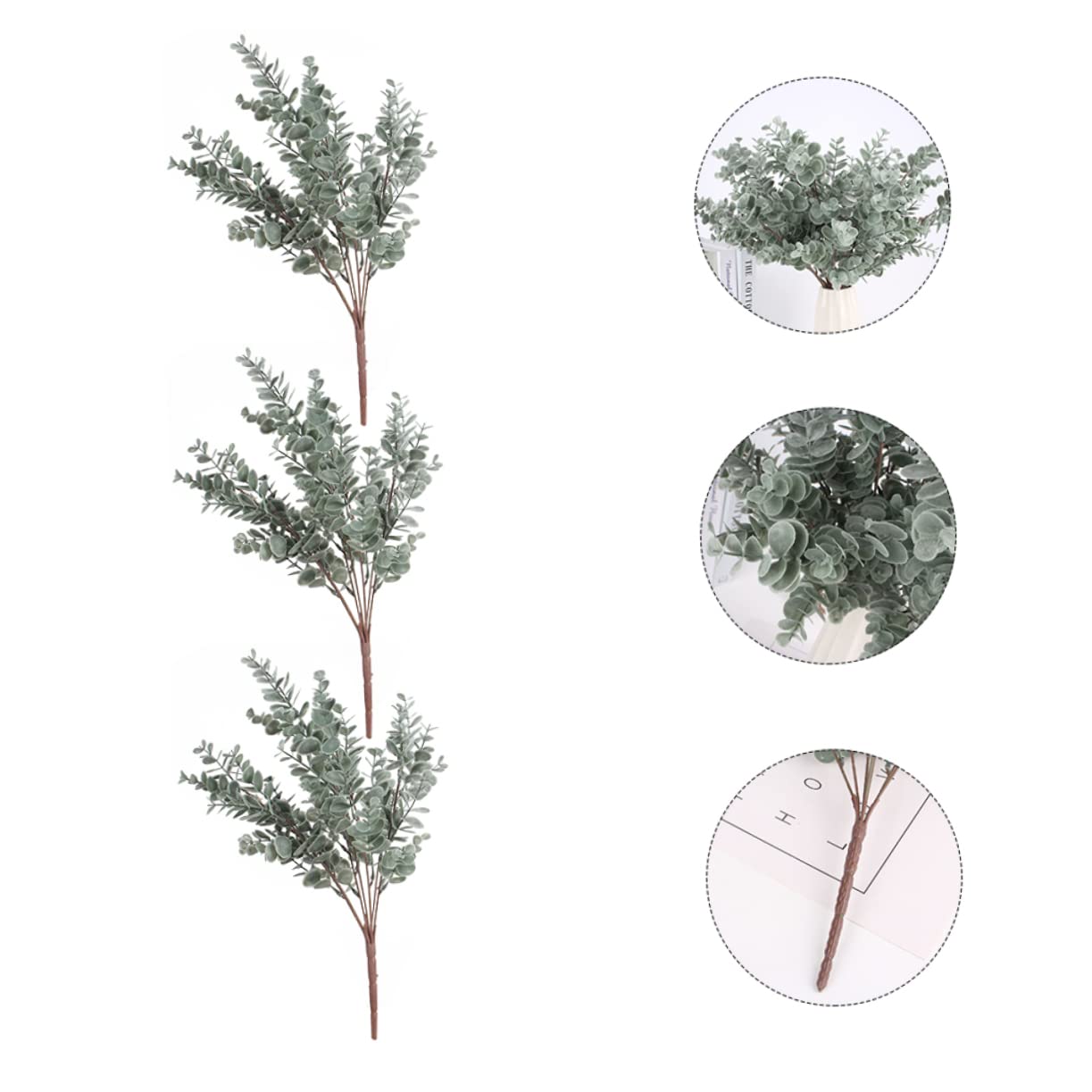 6pezzi Foglie Artificiali Realistiche Per Decorazioni Domestiche Set Per Composizioni Floreali e Addobbi Per
