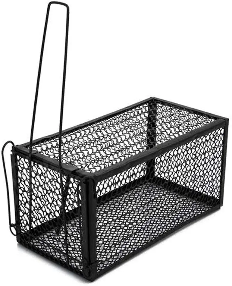 Ratoeira Gaiola Grande Armadilha Pega Roedores Rato Ratazana Camundongos Captura