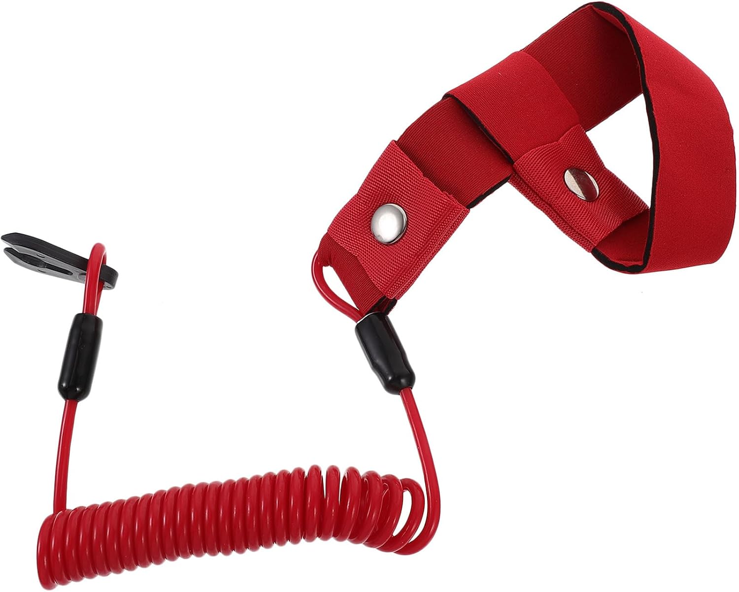 SHOWERORO Motorboat Engine with Strong Load-bearing Capacity Kill Switch Safety Lanyard Rope and Multifunctional Design, Sturdy Plastic and Alloy Material for Board Motors for Outdoor Water