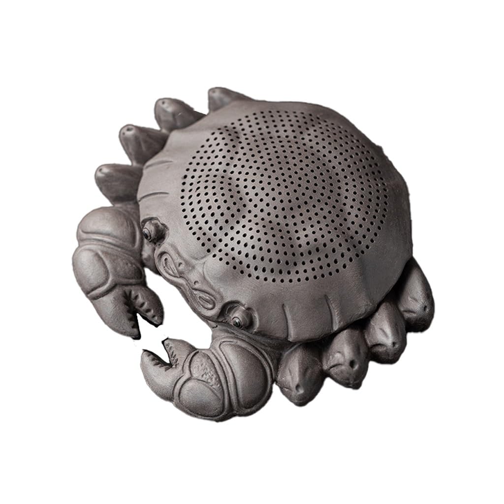 ENGENDER Kung Fu Tea Pet Creative Zisha Crab Tea Pet Leak Filter Kung Fu Set With Strainer(B)