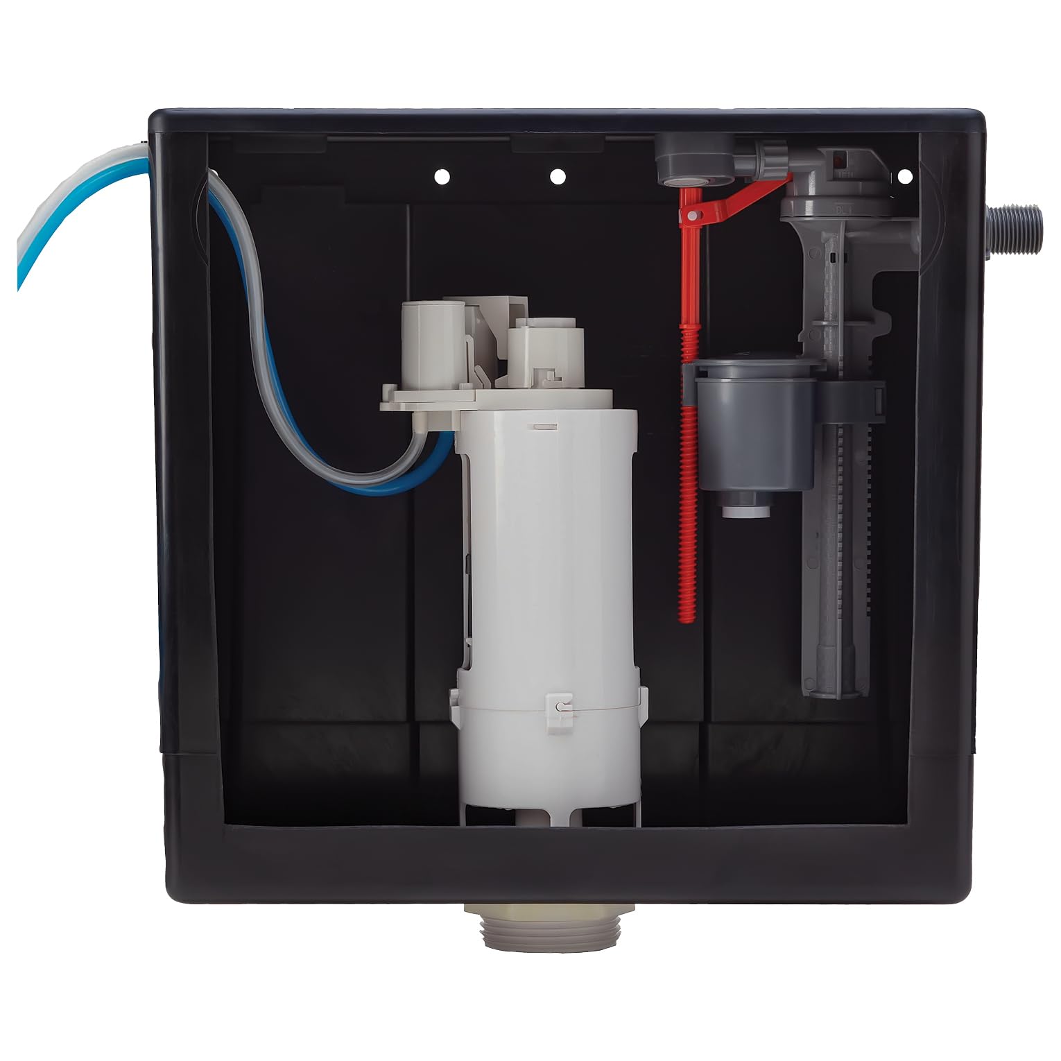 Wirquin Cpl61cp-Ag Pneu Compact 2" Concealed Cistern Dual Flush