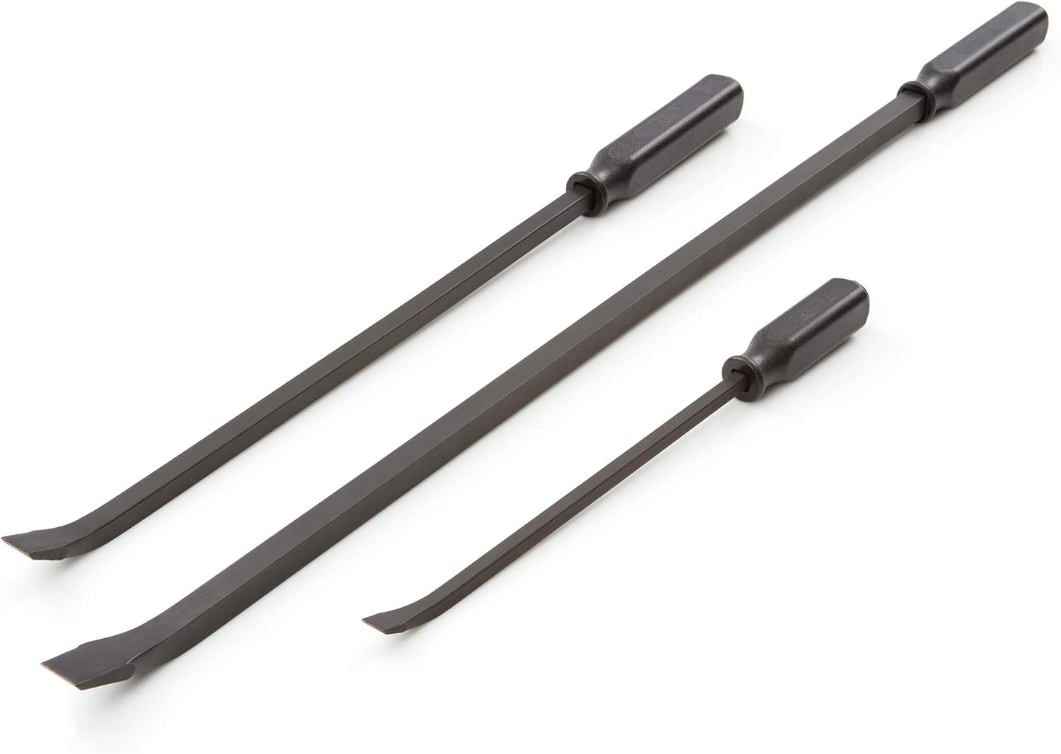 TEKTON Angled Tip Handled Pry Bar Set, 3-Piece (17, 25, 36 in.) | Made in USA | LSQ90502