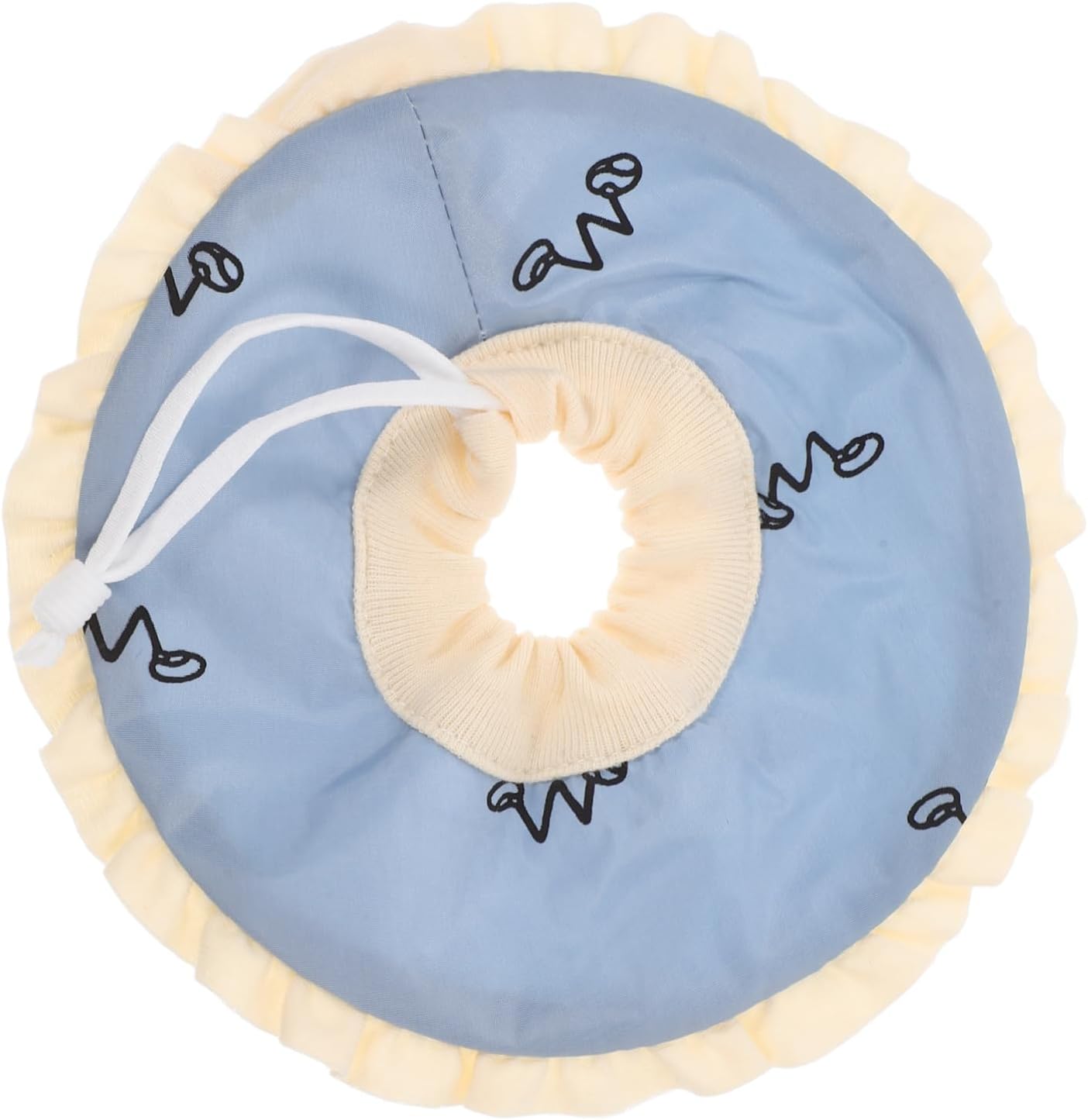 Guinea Pig Recovery Collar Soft Comfortable Cone Collar for Postoperative Care Lightweight Breathable Design for Guinea Pigs and Pets