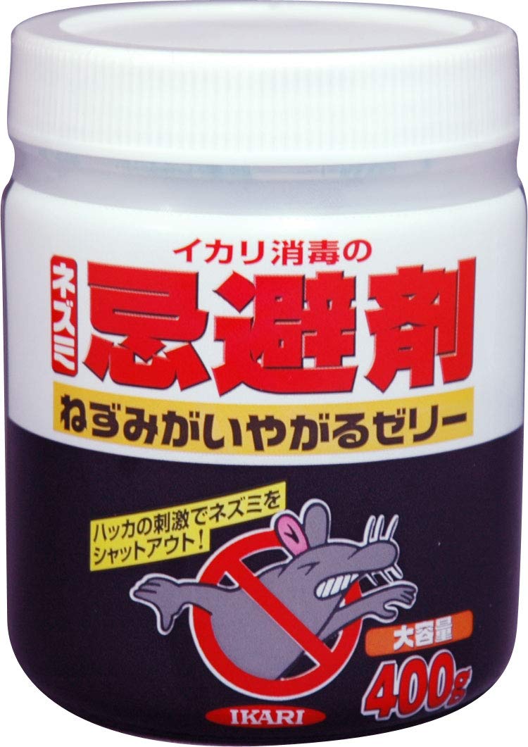 Amazon | イカリ消毒 ネズミ忌避剤 ねずみがいやがるゼリー 大容量400g