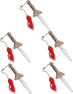 Toddmomy 5 Peças Tai Chi Retrátil Brinquedos Para Fora Porta Brinquedos Ao Ar Livre Conjuntos De Jogos Ao Ar Livre Chinês Tai Chi Clássico Tai Chi Portátil Esforço De Aço Inoxidável Mais