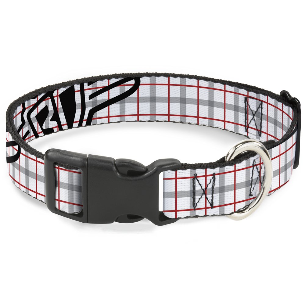 Collier clip plastique Buckle Down pour balades confortables grand chien