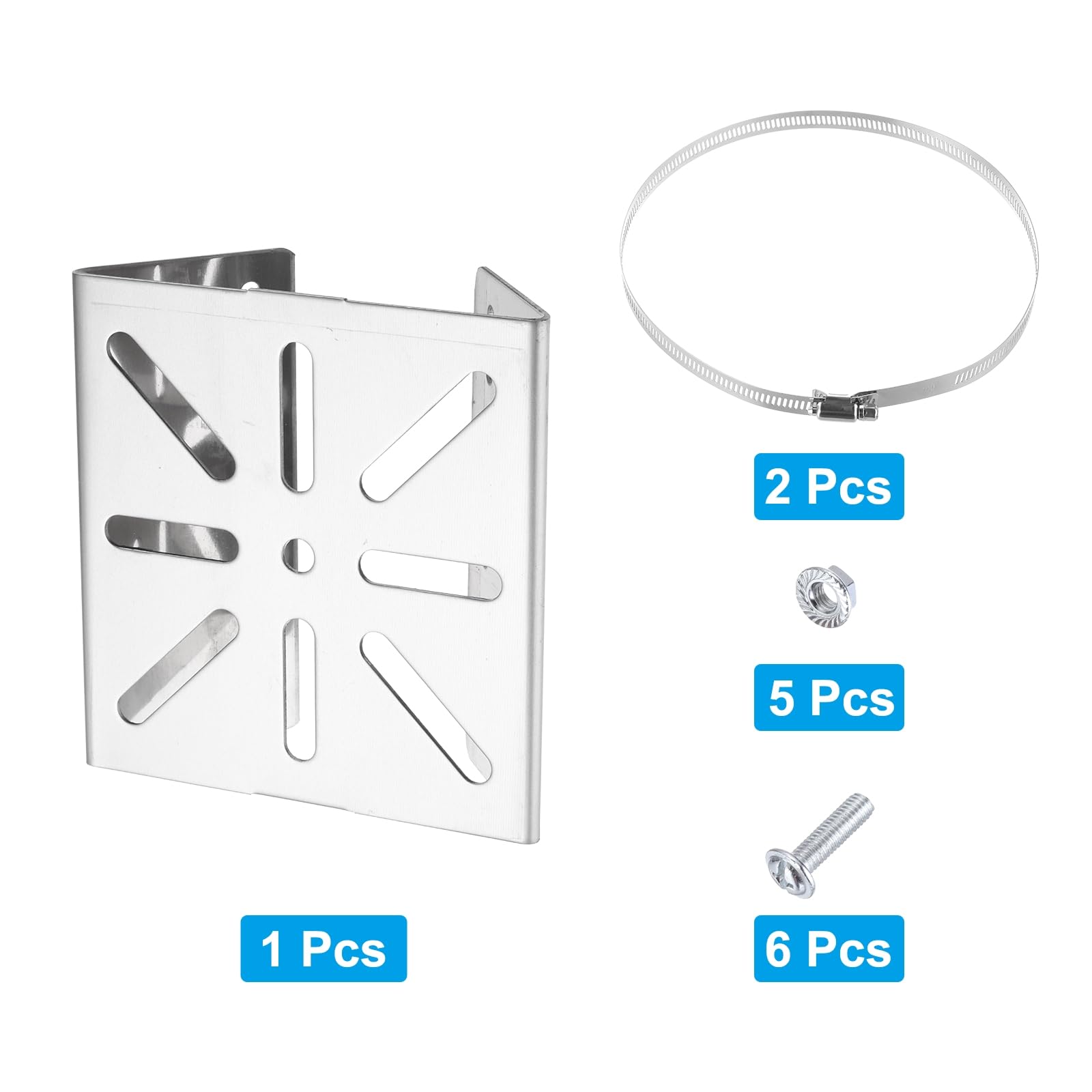 PATIKIL Vertical Pole Mount Bracket 4.1 Inch - Image 3