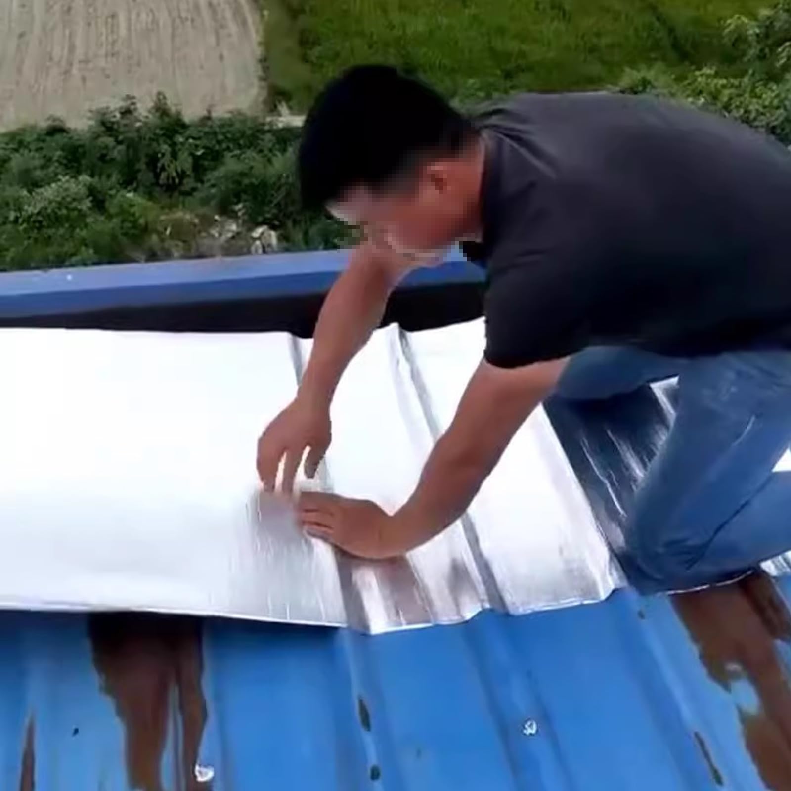 Cinta selladora impermeable de aluminio para barcos, sellado de tubos, reparación de techos, adhesivo fuerte, resistente a la intemperie, multiusos