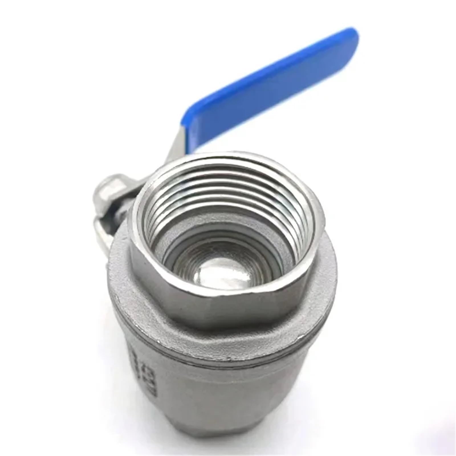 Válvula de bola de acero inoxidable SS304 2P, paso completo, 1/2", 3/4", 1" y 1-1/4", con manija hembra. | Tubo de válvula (1-1/2 pulgadas)