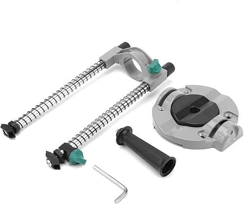 Miniatura 7 de Akozon Soporte de taladro de ángulo ajustable de 45 grados para taladro eléctrico