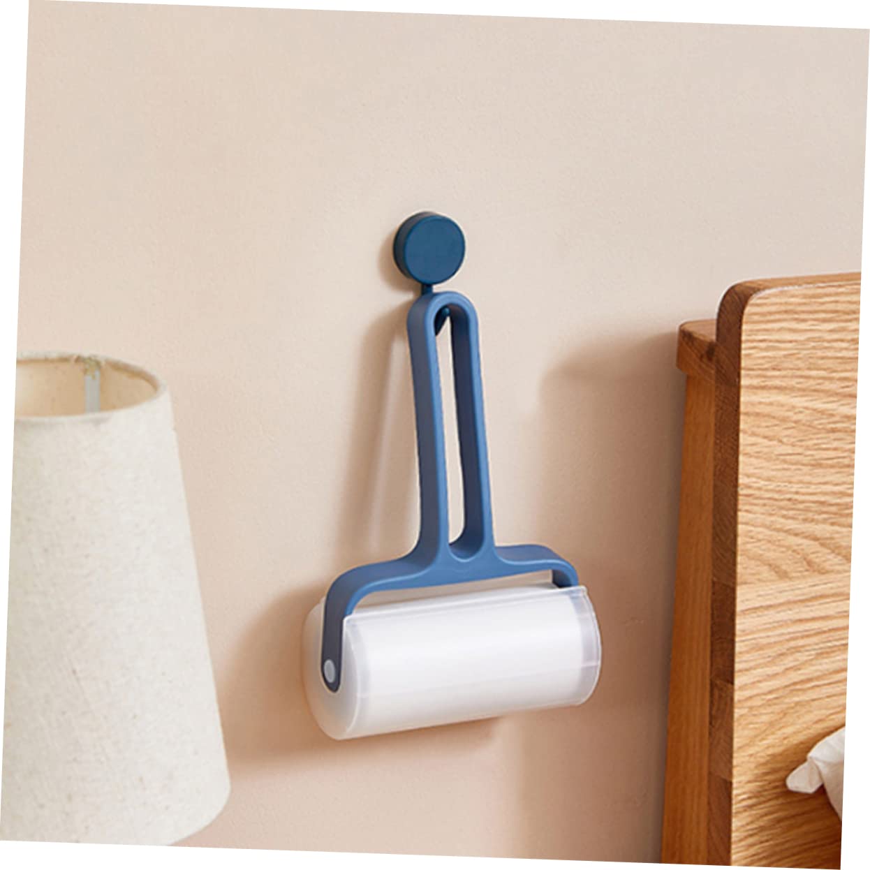 COLLBATH Rullo Adesivo Togli Peli per Animali Domestici Copertura | Ricarica Sostituibile, Set da 1, Pp e Adesivo, Effetto Viscoso Forte, Facile da Rimuovere Colore Casuale