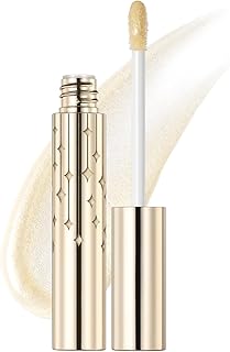 FOCALLURE High Shine Glitter Lip Gloss,Hydrates and Soothes Lips for a Gorgeous,Delivers a Non-sticky Glossy finish,Long-lasting Shine & Fuller-looking Lip Makeup,GD02 LUSTFORMONEY