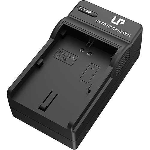 LP LP-E6 LP E6N Battery Charger, Charger Compatible with Canon EOS 90D, 80D, 70D, 60D, 60DA, 7D Mark II, 7D, 6D Mark II, 6D, 5D Mark IV, 5D Mark III, 5D Mark II, 5DS, 5DS R, R5, R6 DSLR Cameras & More
