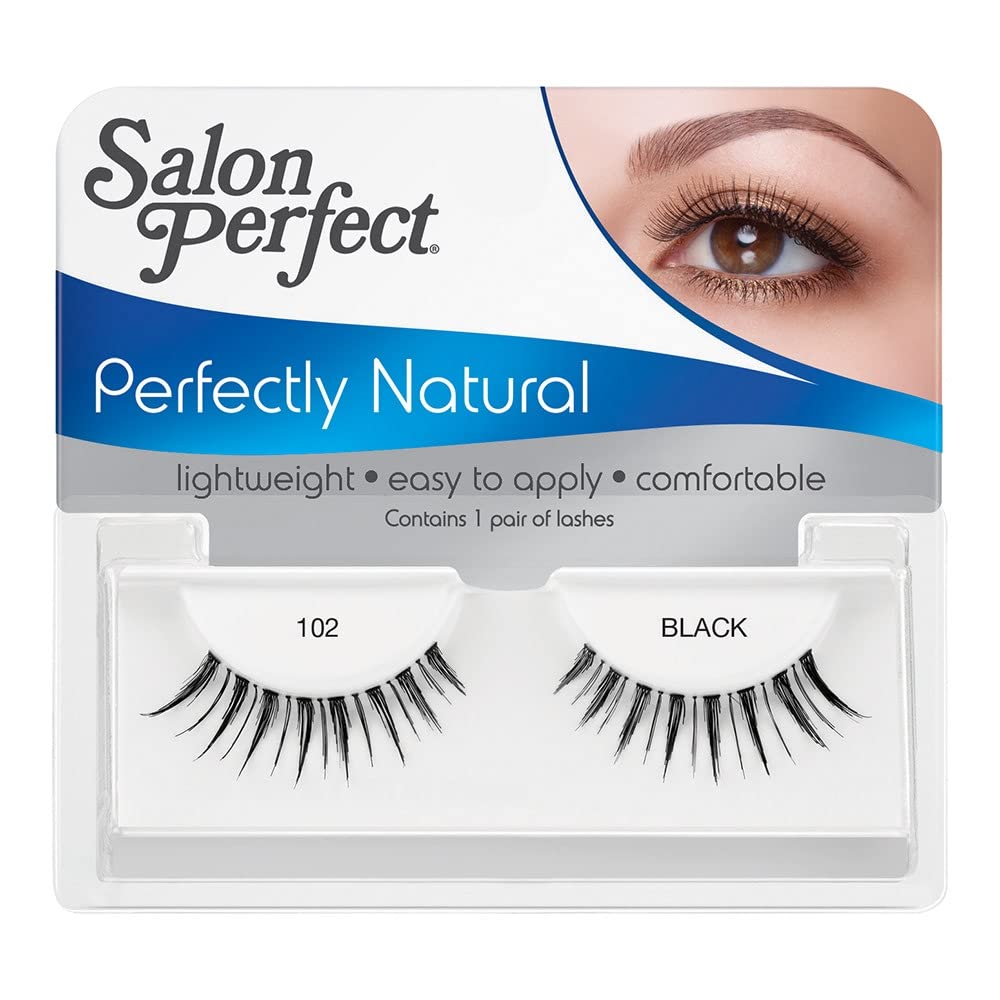 Salon Perfect102 Black Strip Lashes