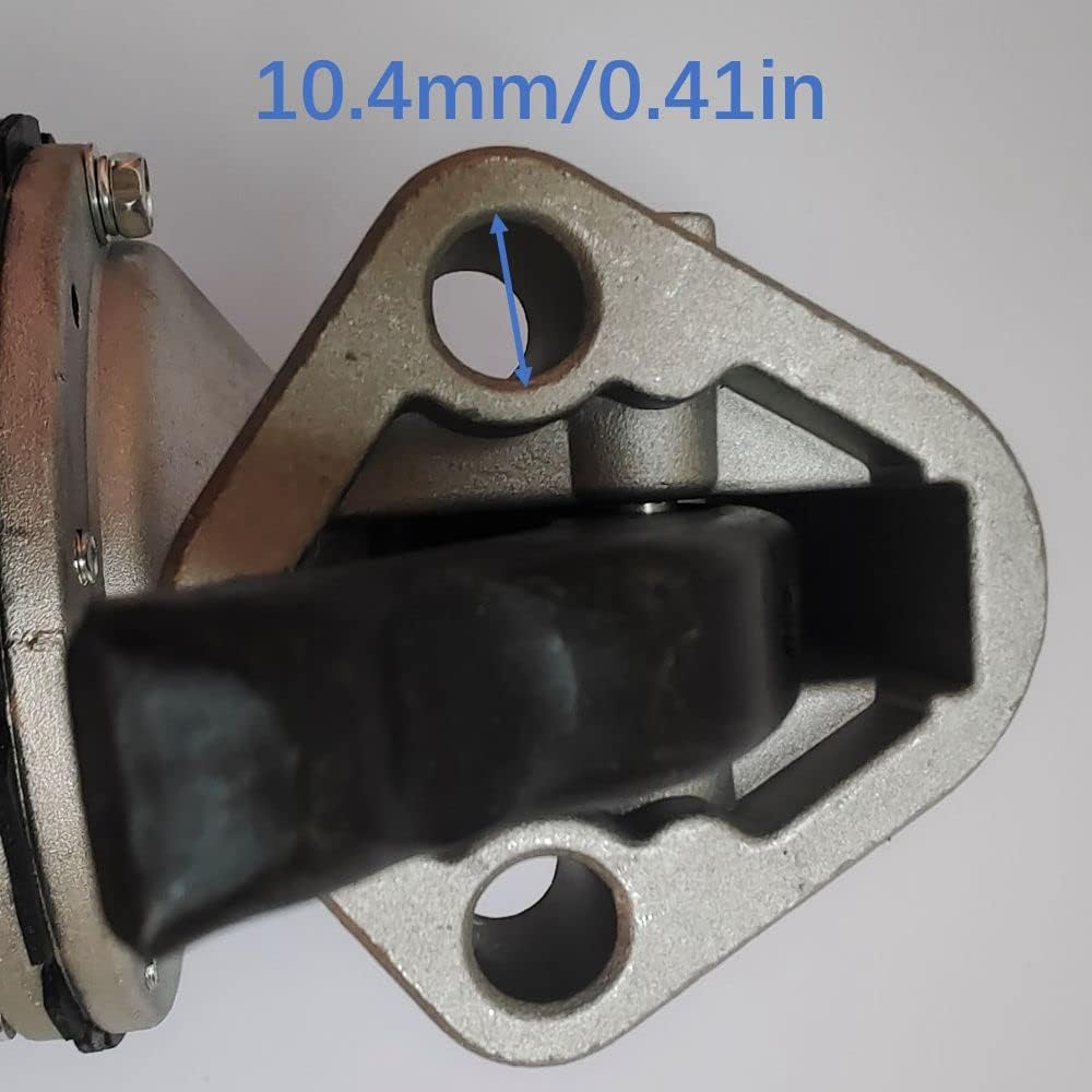 Mechanical Fuel Pump Compatible with Small Block 283 327 305 350 Engines 2603407 4-3018 60600 97401 97401-1 97401A2 A19132019TG B0277P M22010 M61073 SP1086MP 1988-1995 23207