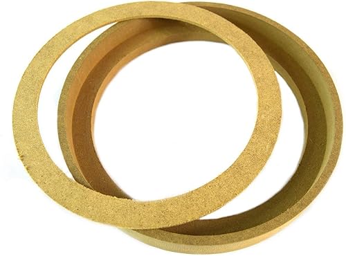 Miniatura 4 de Audiopipe 5 pares 8 "MDF madera altavoz anillo hueco con bisel de fibra de vidrio moldes