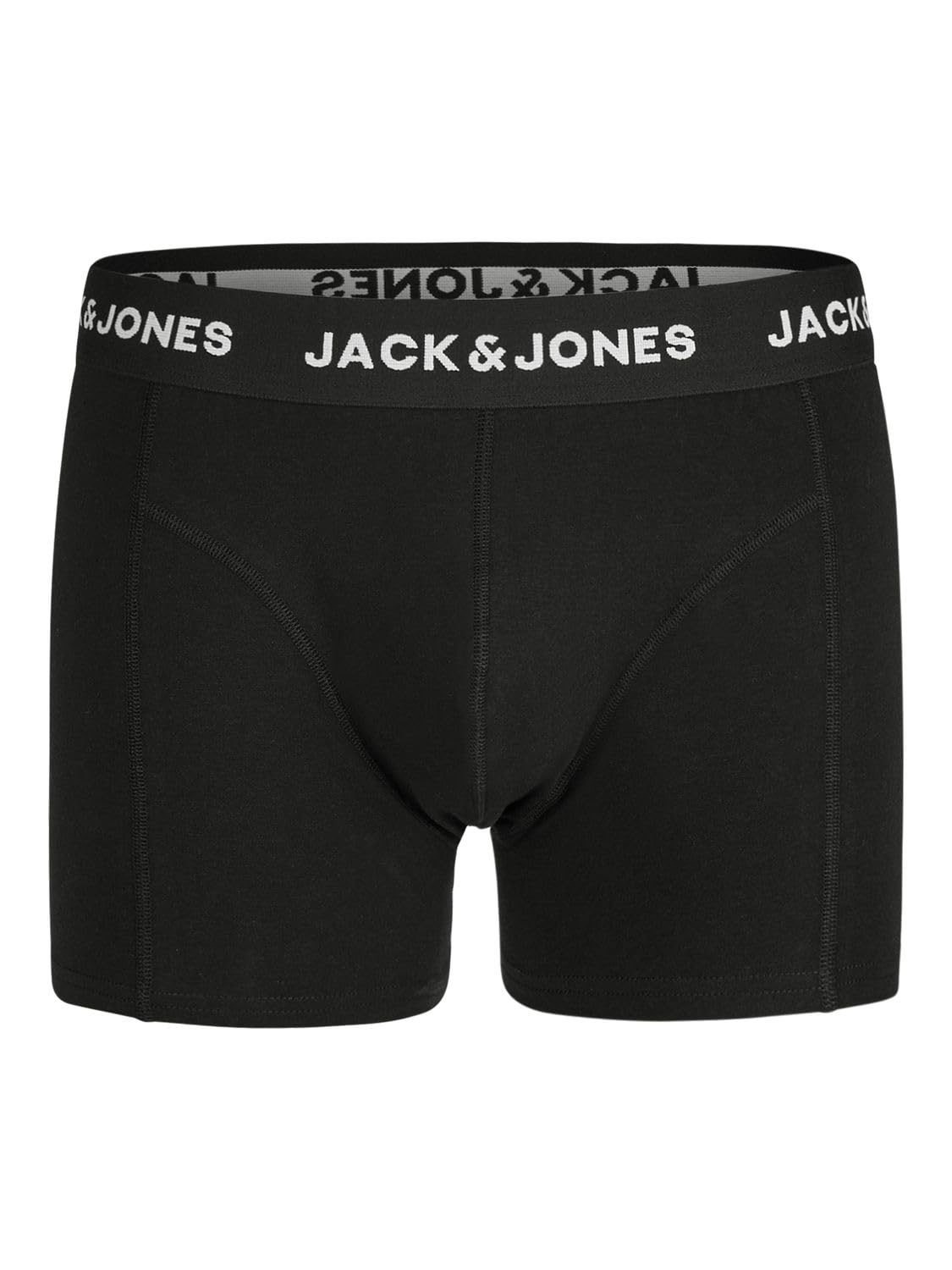 JACK & JONES Boxer da uomo, confezione da 10 pezzi, in cotone, basic trunks jacanton, biancheria intima retrò, pantaloncini elasticizzati, colore nero, bianco, S, M, L, XL, XXL, 3XL