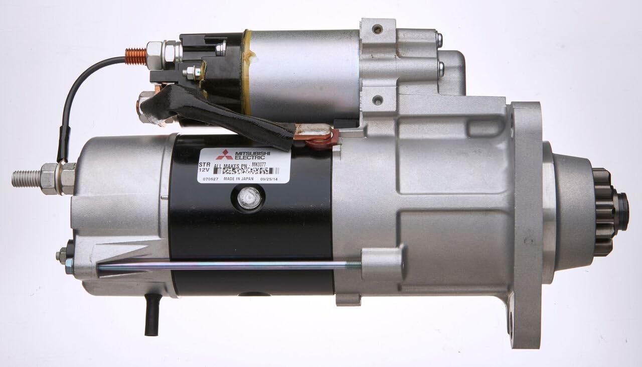 Mitsubishi Diamond Gard HD MK0077 M009T70077 Starter for 1998-2006 Mack E7 ASET 8MJ4298AM 5.5kw 12V
