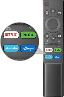 Universal Samsung TV Remote Replacement for Frame Serif Crystal Solar UHD Neo QLED OLED 4K 8K Smart TVs - No Pairing Needed