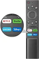 Substituição para controle remoto de TV Samsung, BN59-01385A Controle remoto universal compatível com moldura Samsung Serif Crystal Solar UHD Neo QLED OLED 4K 8K Smart TVs