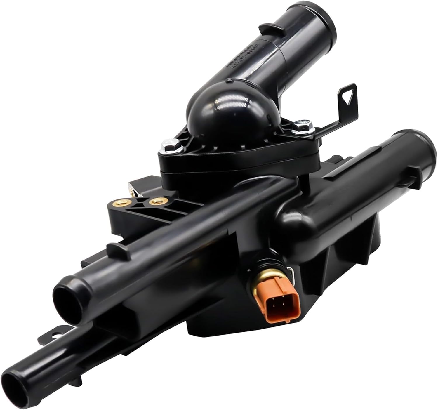 25600-2G500 Engine Coolant Thermostat Housing Assembly Compatible with Hyundai and Kia 2.4L - Santa Fe, Sport, Sonata, Tucson, Optima, Sorento, Sportage- Replaces 256202G500, 902-5128