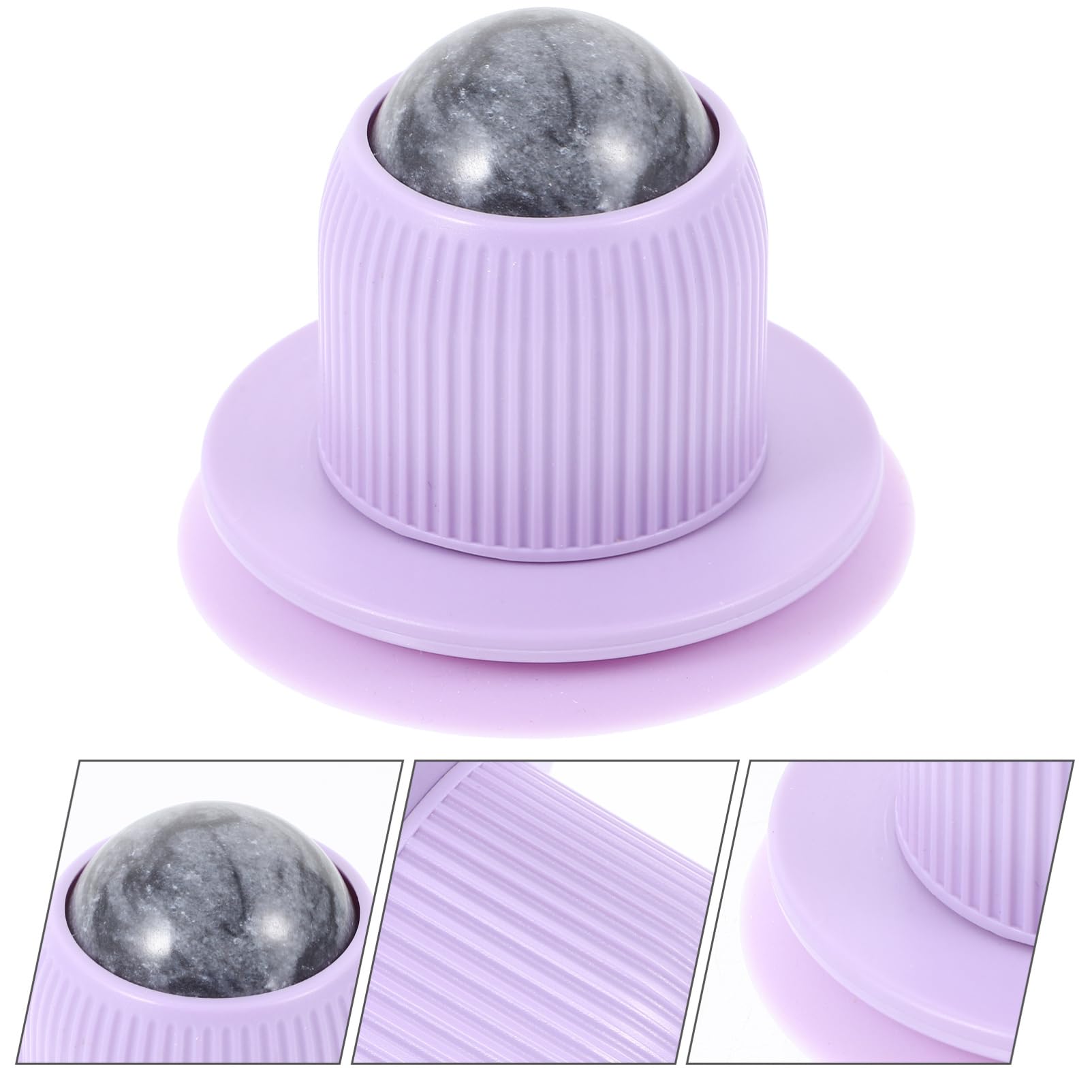 Ipetboom 4pièces Massage Cup Roller Boule De Massage Relaxante Pour Muscles Fatigue Compact Et Portable Pour Épaules Cou