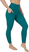 Vista 46 de Yogalicious Leggings de cintura alta para mujer, a prueba de sentadillas, pantalones de yoga para correr Granada Sky Lux