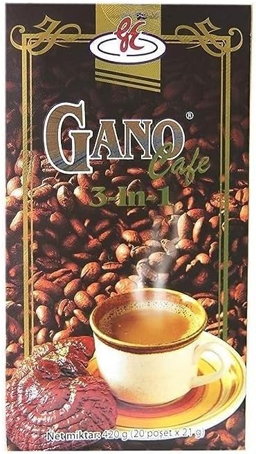 Gano Excel 3-in-1 instant coffee (Pack of 1)