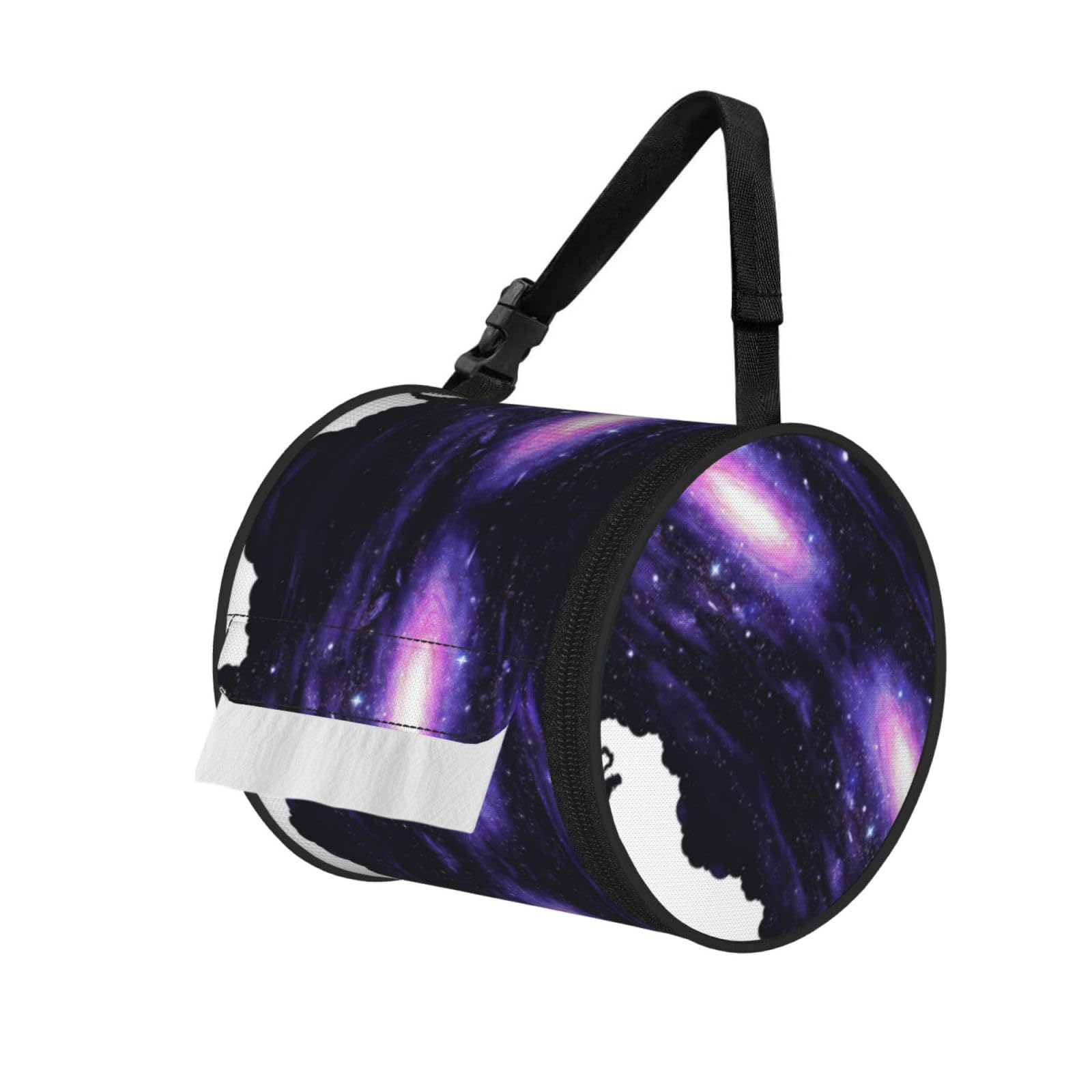 Galaxy Space Art Print Fashion Tissues Organizer Box, Hanging Tissue Holder For Purse Coins For Car Office Daily Outing