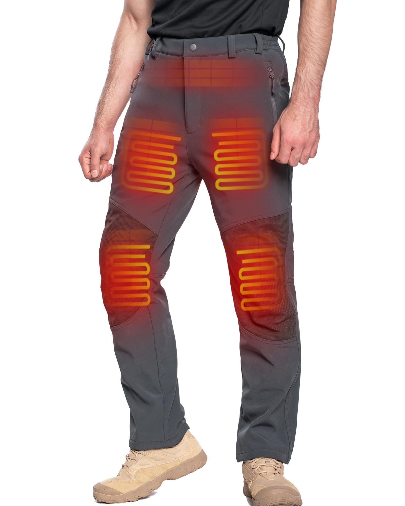 DEWBU Heated Pants Men 12V Battery Pack