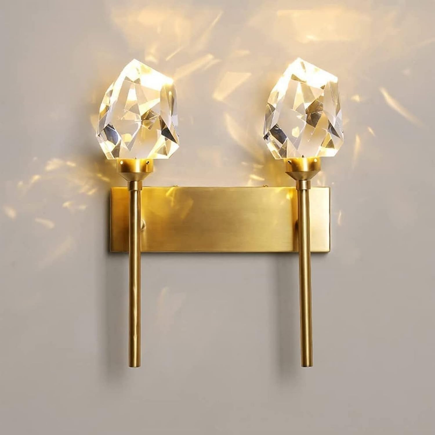 CWCQGH Wall Light Modern Copper Lamps Decorative Living Room Sconces Indoor Bedroom Bedside