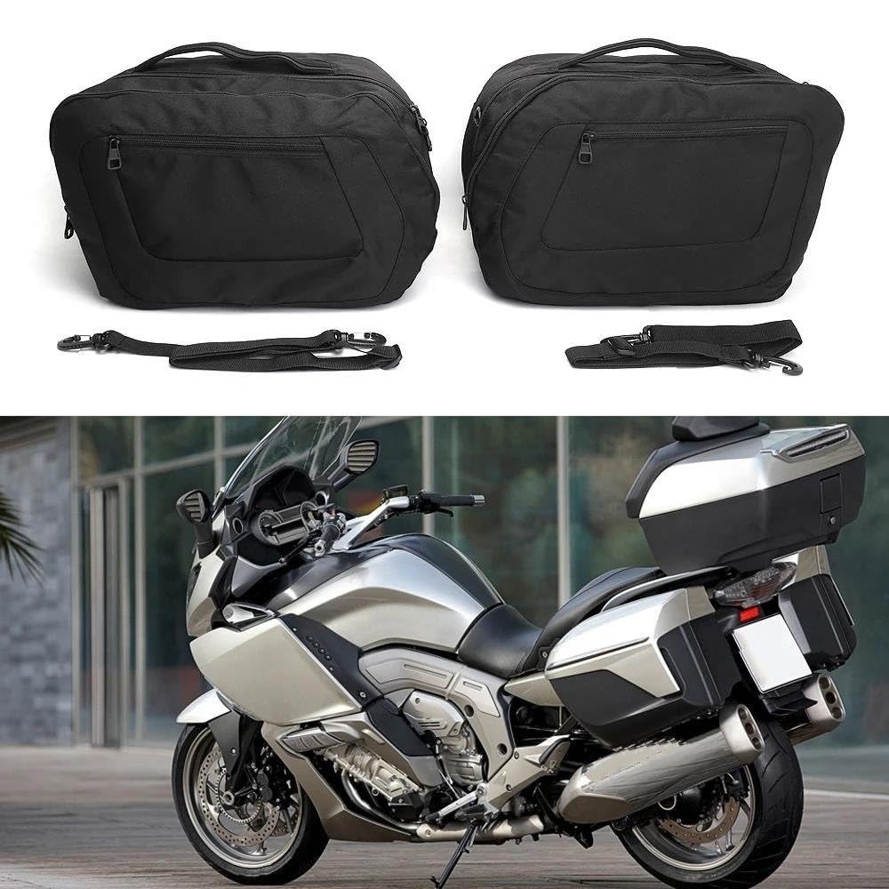 Cola De Bolsas Para Moto Para B&MW R1250RT R1250 RT R1200RT K1600GTL K1600GT K 1600 GT Caja Herramientas Bolsa Sillín Bolsa Equipaje Lateral Bolsas Interiores Motocicletas Bolsa lateral de motocicleta