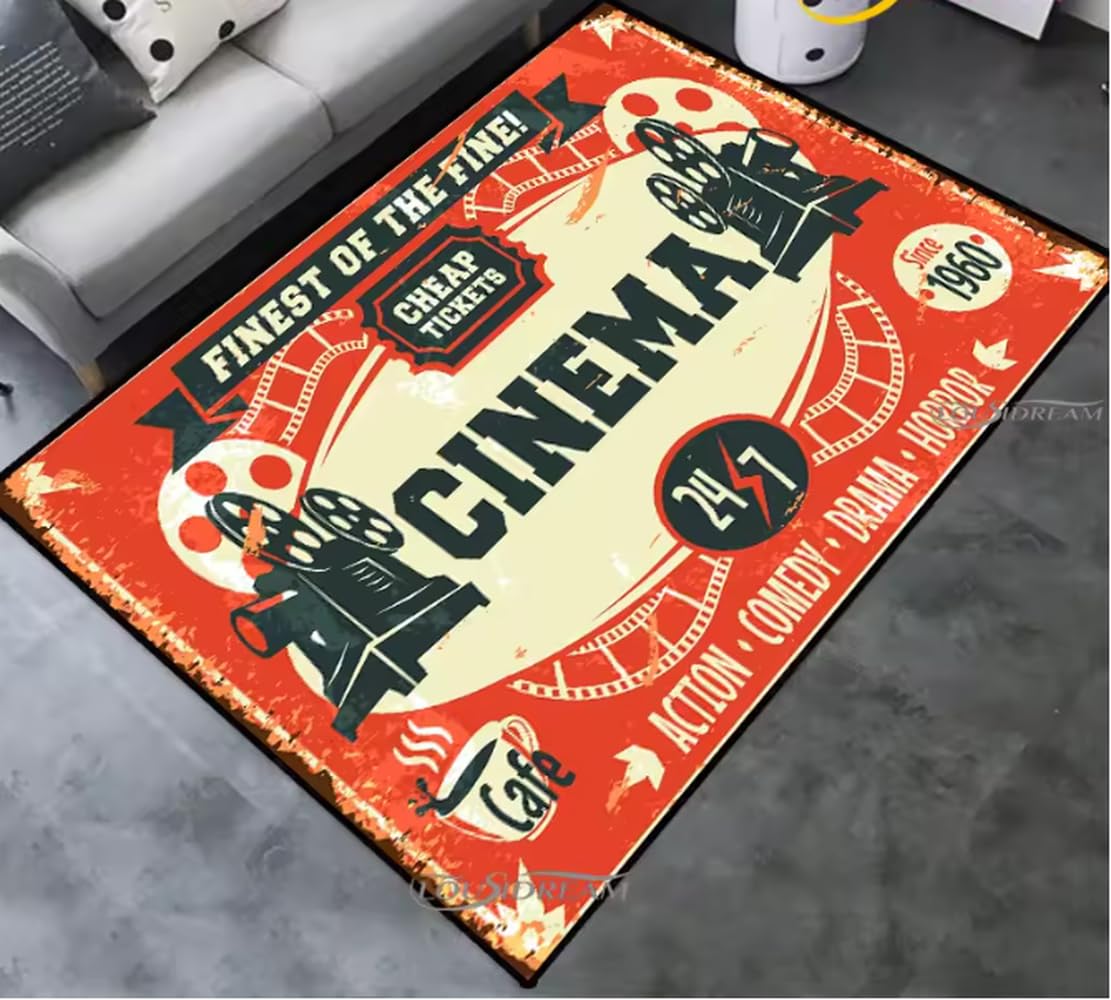 Tapis de cuisine cinéma Clapboard tapis de sol dé-glisser pour sol glissant