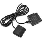 PS2 Controller Extension Cable Compatible with Sony PlayStation 2, PS2, PS1 Game Console, 6ft