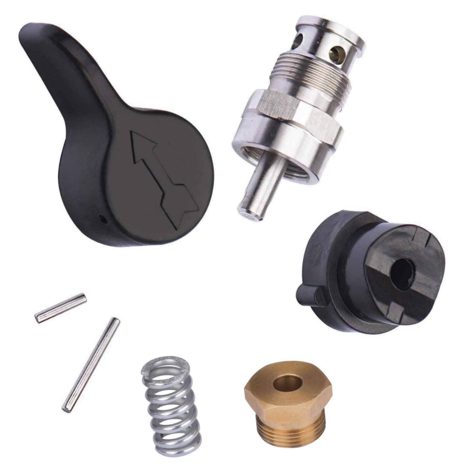 3 pezzi 235014 Valvola di scarico Primo Spray Valve 244194 Kit di riparazione pompa per Graco 210 230 390 395 490 495 595 3400 Spruzzatore Airless Vernice (235014+244194)