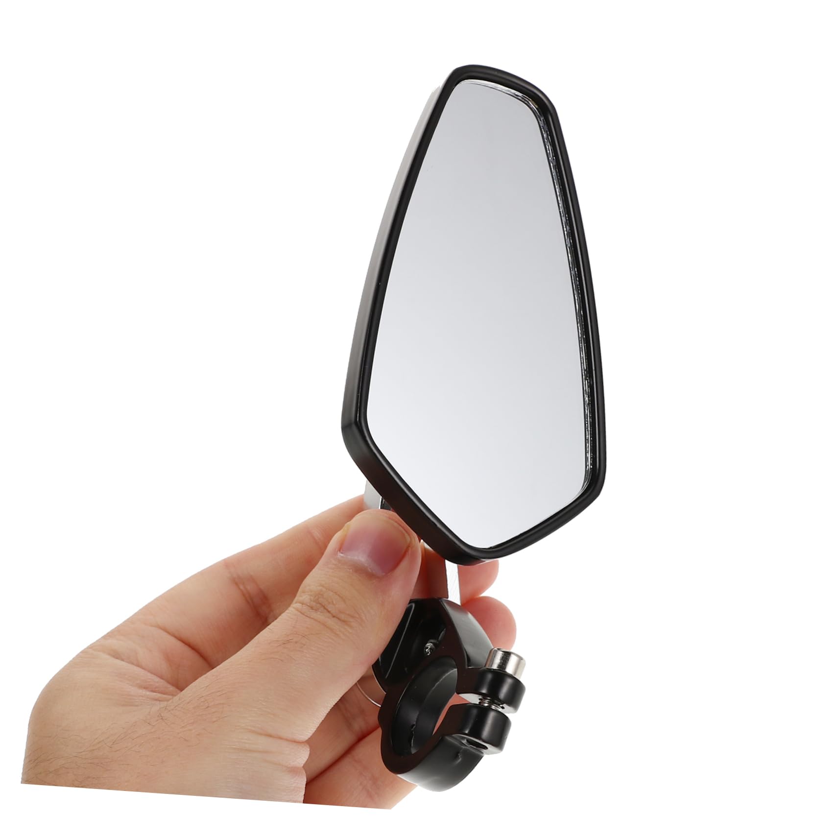 Miroir Rétroviseur Moto Style Rétro Rétroviseurs Latéraux pour Guidon Moto avec Caméra Embarquée Aluminium pour Tout-