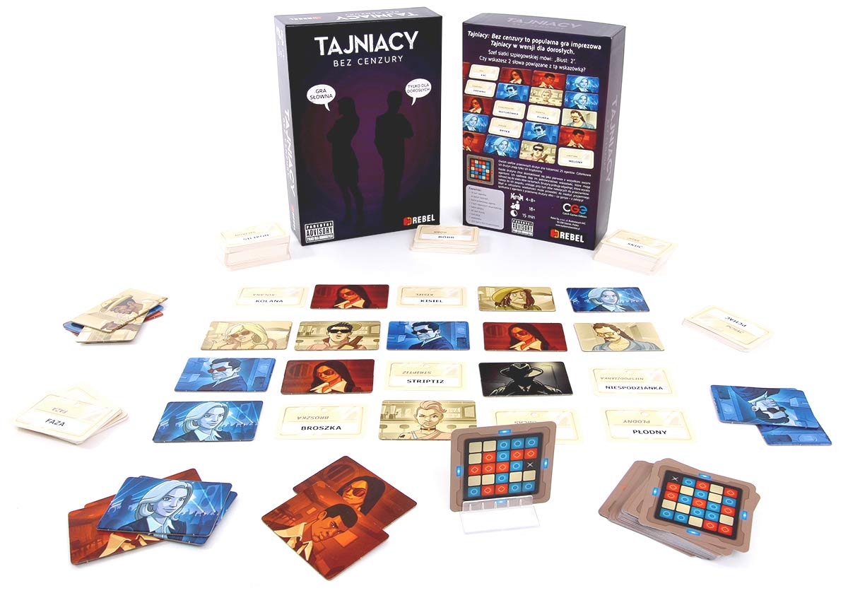 Czech Games Edition, Gra planszowa Tajniacy Bez Cenzury