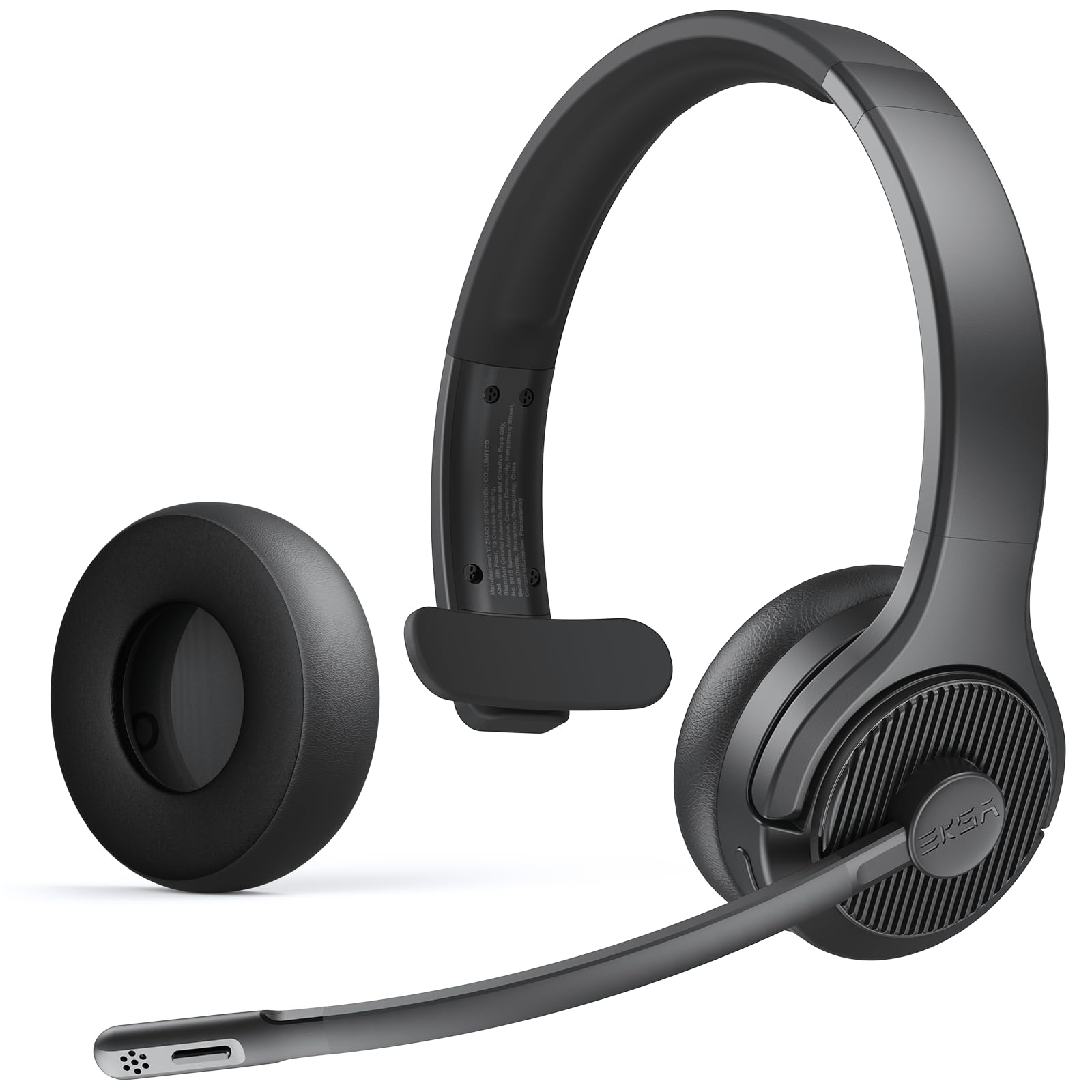 大セール‼️【EKSA】ノイズキャンセリング ヘッドホン Amazon.co.jp: EKSA H3 ヘッドセット 片耳 ワイヤレス Bluetooth接続