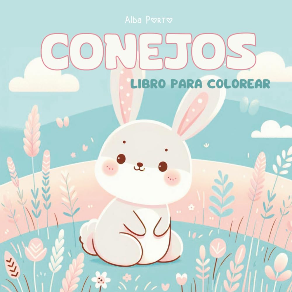 Conejos Libro para colorear: 30 divertidos diseños de estos adorables animales los conejitos