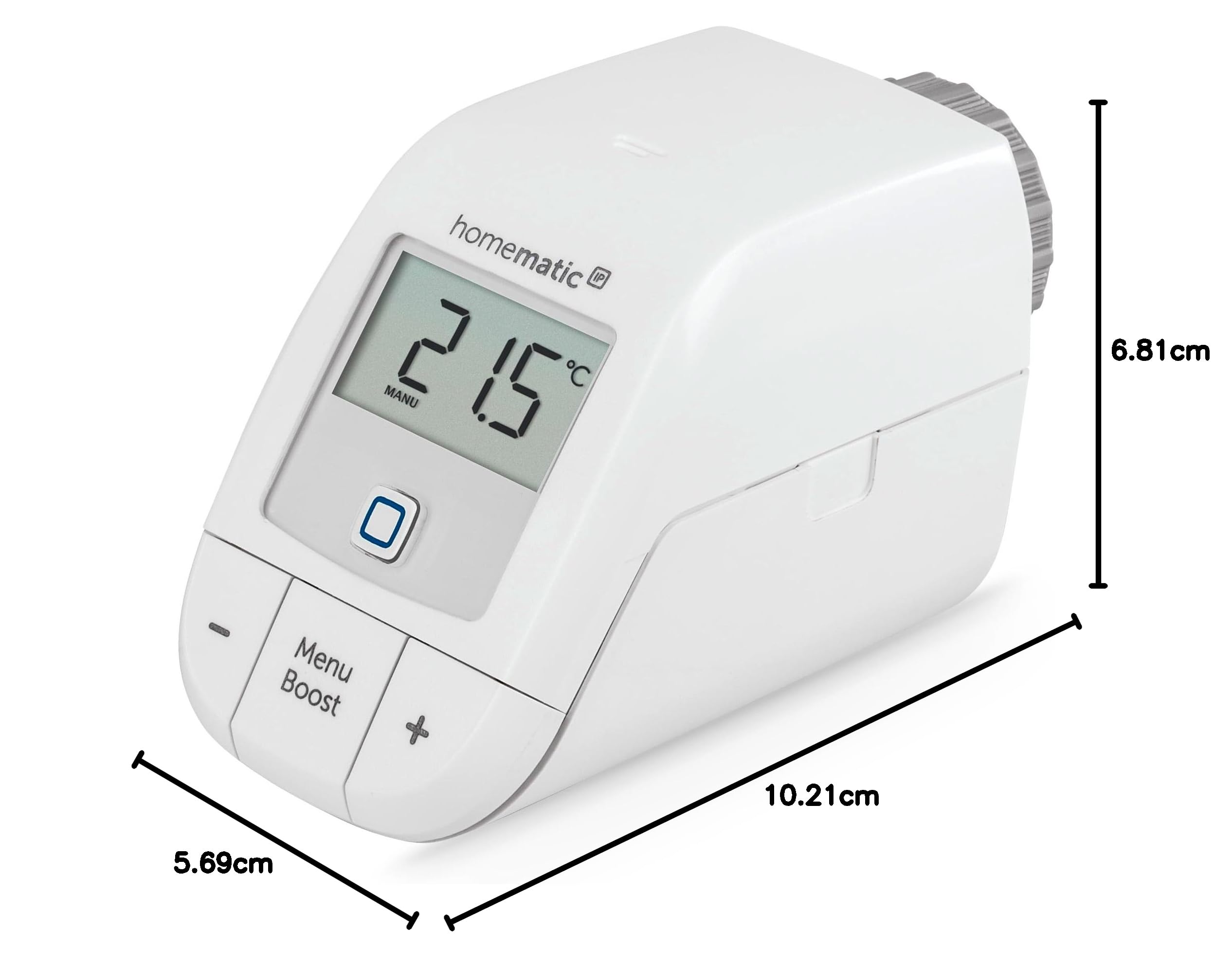 Homematic IP Smart Home 153412A0 Termostat Grzejnikowy,Biały